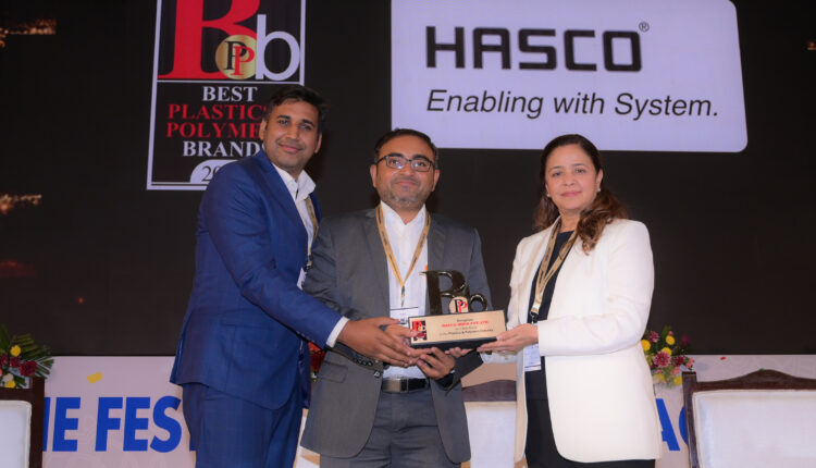 Special Award for HASCO India.